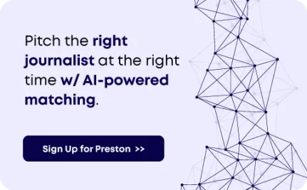 Sign Up for Preston - Banner with grid
